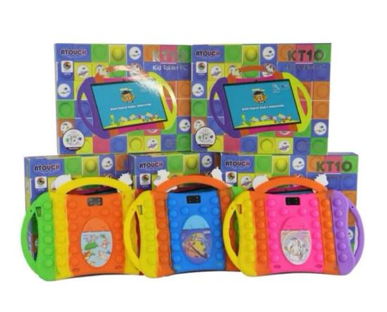 Tablet atouch kids kt10 Wi-Fi 64gb chip 3gb android 12. 10.1 azul