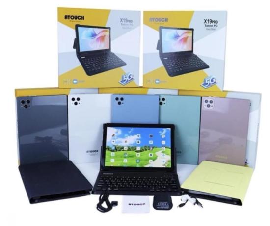 Tablet Atouch x19 pro Wi-Fi 32gb  2gb ram  chip 3g Android 12 com teclado