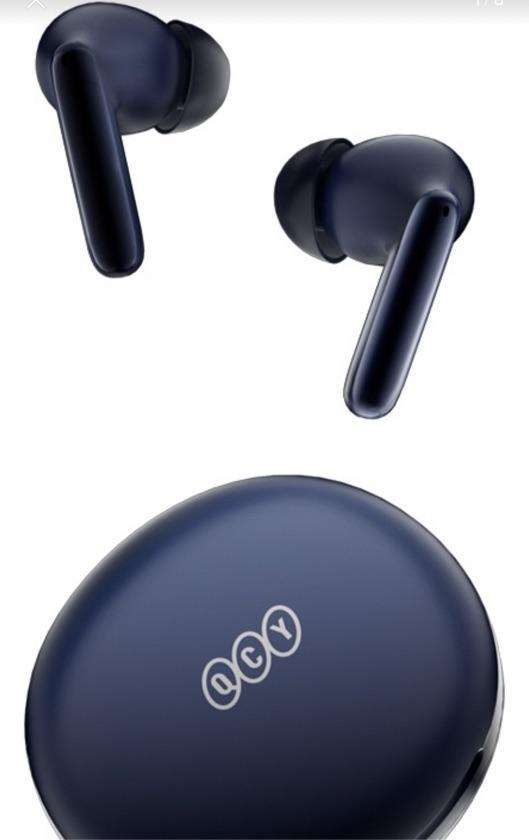 Fone Qcy T13 Anc 2 Bluetooth 5.3 Conexão Multiponto Redondo
