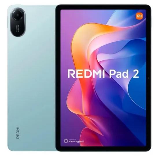 Tablet Xiaomi Redmi Pad 2  128/4 Ram green verde  11 polegadas    Com case